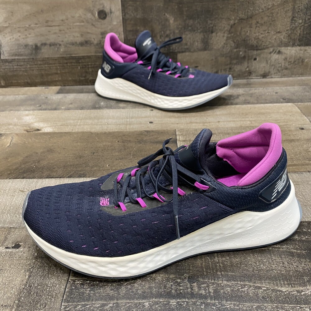 New Balance Fresh Foam Lazr Womens Blue/Purple Running Shoes Size 11 B GREAT!